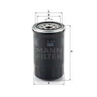Фильтр масляный MANN-FILTER W 8011